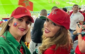 الفنانة المغربية سميرة سعيد تهنئ منتخب بلادها بعد الفوز على إسبانيا