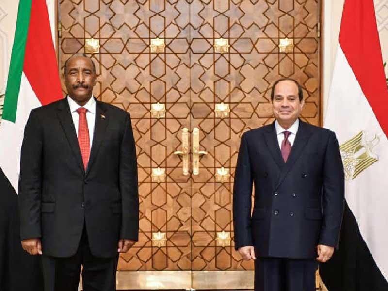 ملف سد النهضة الأثيوبي يتصدر مباحثات السيسي والبرهان بالرياض ملف سد النهضة الأثيوبي يتصدر مباحثات السيسي والبرهان بالرياض