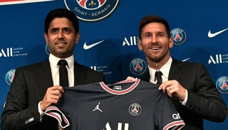 الخليفي يكشف موعد تجديد عقد ليونيل ميسي مع باريس سان جيرمان الخليفي يكشف موعد تجديد عقد ليونيل ميسي مع باريس سان جيرمان