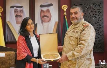 رئيس أركان الجيش الكويتي يبحث مع وزيرة الدفاع الكندية المواضيع ذات الاهتمام المشترك