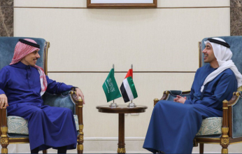 وزير الخارجية السعودي يلتقي نظيره الإماراتي