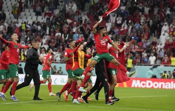 احتفالات عربية ومصرية في عمان بمناسبة تأهل المغرب لنصف نهائي مونديال قطر 2022