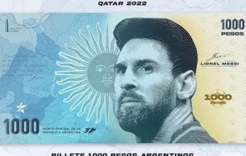 حقيقة وضع صورة ميسي علي العملة الأرجنتينية بعد التتويج بمونديال قطر