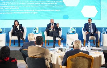 نائب وزيرة التخطيط يشارك في ندوة "التأمين الصحي الشامل"