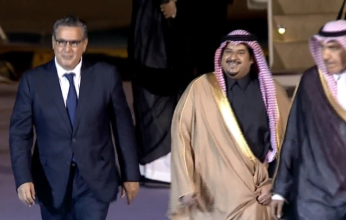 وصول رئيس الحكومة المغربية إلى السعودية
