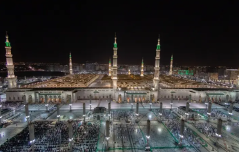 المسجد النبوي يستقبل قرابة ٨ ملايين زائر ومصل منذ بداية العام ١٤٤٤هـ