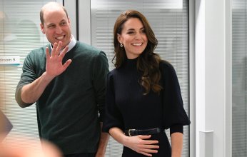 كيت ميدلتون بدون خاتم خطوبة خلال الظهور الأول في عام 2023