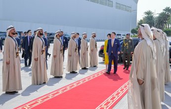 رئيس كوريا الجنوبية يغادر الإمارات بعد زيارة رسمية