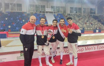 مصر تحصل على المركز الأول في بطولة سلاح الشيش للشباب عالمياً