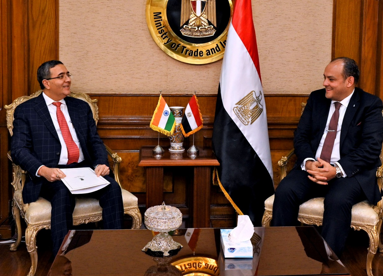 مباحثات مصرية هندية حول أوجه التعاون الاقتصادي المشترك بين البلدين مباحثات مصرية هندية حول أوجه التعاون الاقتصادي المشترك بين البلدين
