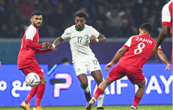 الأخضر السعودي يودع خليجي 25 بخسارة أمام عمان