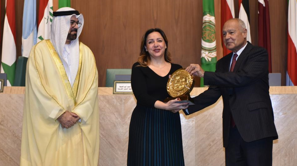 أبو الغيط يفتتح حفل تسليم جائزة التمييز العربي أبو الغيط يفتتح حفل تسليم جائزة التمييز العربي