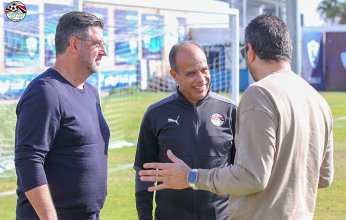 فيتوريا يزور معسكر منتخب الشباب في الاسماعيلية