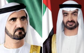 رئيس الإمارات ونائبه يعزيان ملك الأردن بوفاة رئيس الوزراء الأردني الأسبق