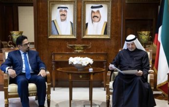 وزير الخارجية الكويتي يتسلم رسالة خطية من نظيره الموريتاني