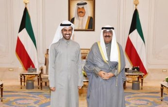 ولي عهد الكويت يستقبل أول عربي يلقي كلمة الطلبة الخريجين في جامعة جورج واشنطن الأمريكية