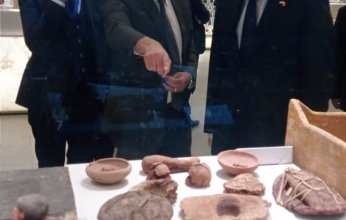 المتحف القومي للحضارة المصرية يستقبل وزير خارجية الصين