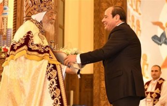 الرئيس السيسي يطمئن هاتفيًا على صحة البابا تواضروس