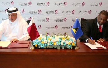 قطر و سانت لوسيا توقعان اتفاقية خدمات جوية بين البلدين
