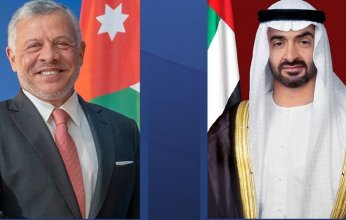 رئيس الإمارات وملك الأردن يبحثان العلاقات الأخوية بين البلدين