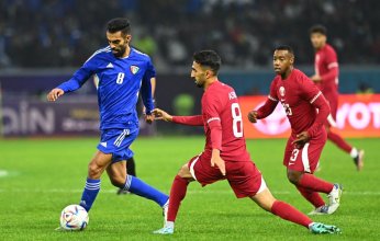 قطر تفوز على الكويت بثنائية نظيفة في «خليجي 25»