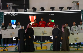 جامعة نجران تحصد المركز الرابع في بطولة الكاراتيه للاتحاد الرياضي للجامعات السعودية