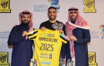 اتحاد جدة يعلن تجديد عقد عبد الرزاق حمد الله حتى 2025