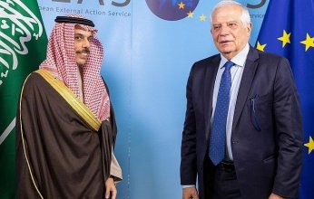 وزير الخارجية السعودي يلتقي الممثل السامي للاتحاد الأوروبي