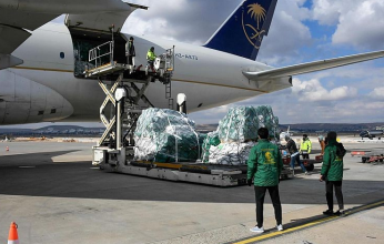 وصول الطائرة الإغاثية السعودية الثالثة لمساعدة ضحايا زلزال سوريا وتركيا