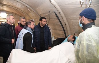 دولة الإمارات تفتتح أكبر مستشفى ميداني في غازي عنتاب التركية