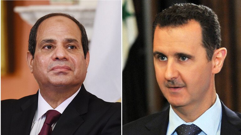 الأسد يعرب عن تقديره البالغ لمبادرة الرئيس السيسي بالاتصال هاتفيا عقب الزلازال الأسد يعرب عن تقديره البالغ لمبادرة الرئيس السيسي بالاتصال هاتفيا عقب الزلازال