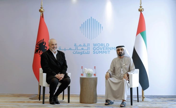 الإمارات وألبانيا يبحثان سبل تعزيز التعاون الثنائي بمختلف المجالات الإمارات وألبانيا يبحثان سبل تعزيز التعاون الثنائي بمختلف المجالات