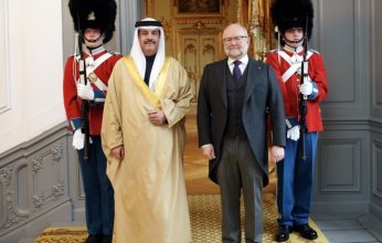 ولي عهد الدنمارك يتسلم أوراق اعتماد سفير مملكة البحرين