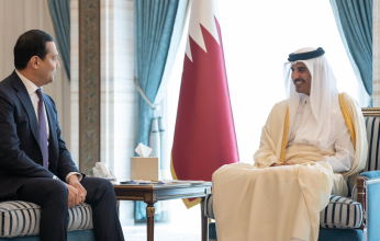 أمير قطر يتسلم رسالة من رئيس أوزبكستان