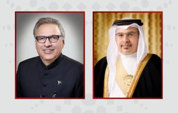 ولي عهد البحرين يعزي الرئيس الباكستاني في وفاة الرئيس الأسبق برويز مشرف