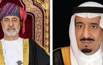 سلطان عُمان يهنئ خادم الحرمين بمناسبة ذكرى يوم التأسيس