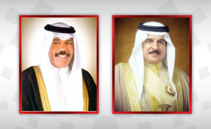 ملك البحرين يهنئ أخيه أمير دولة الكويت بذكرى العيد الوطني وذكرى يوم التحرير ملك البحرين يهنئ أخيه أمير دولة الكويت بذكرى العيد الوطني وذكرى يوم التحرير