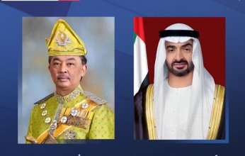 رئيس الإمارات وملك ماليزيا يشهدان اختتام التمرين العسكري نمر الصحراء 6