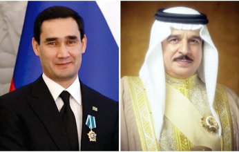 البحرين وتركمانستان تبحثان سبل تعزيز التعاون الثنائي بين البلدين