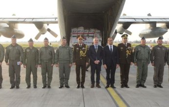 مصر تواصل إرسال مساعدات إنسانية للشعبين السوري والتركي