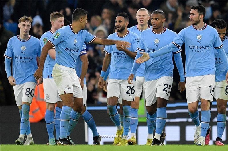 سيتي يواصل ملاحقة أرسنال المتصدر بالفوز 4-1 على بورنموث سيتي يواصل ملاحقة أرسنال المتصدر بالفوز 4-1 على بورنموث