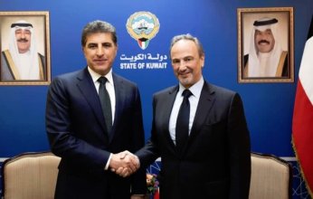 وزير الخارجية الكويتي يلتقي رئيس إقليم كردستان العراق