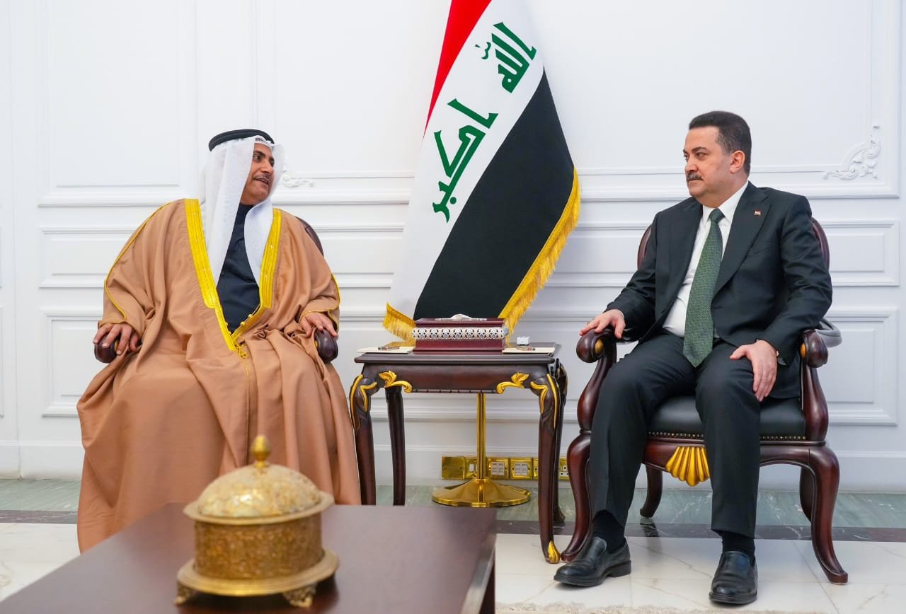 رئيس مجلس الوزراء العراقي يستقبل رئيس البرلمان العربي رئيس مجلس الوزراء العراقي يستقبل رئيس البرلمان العربي