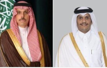 وزير الخارجية القطري يجري اتصالا هاتفيا مع نظيره السعودي