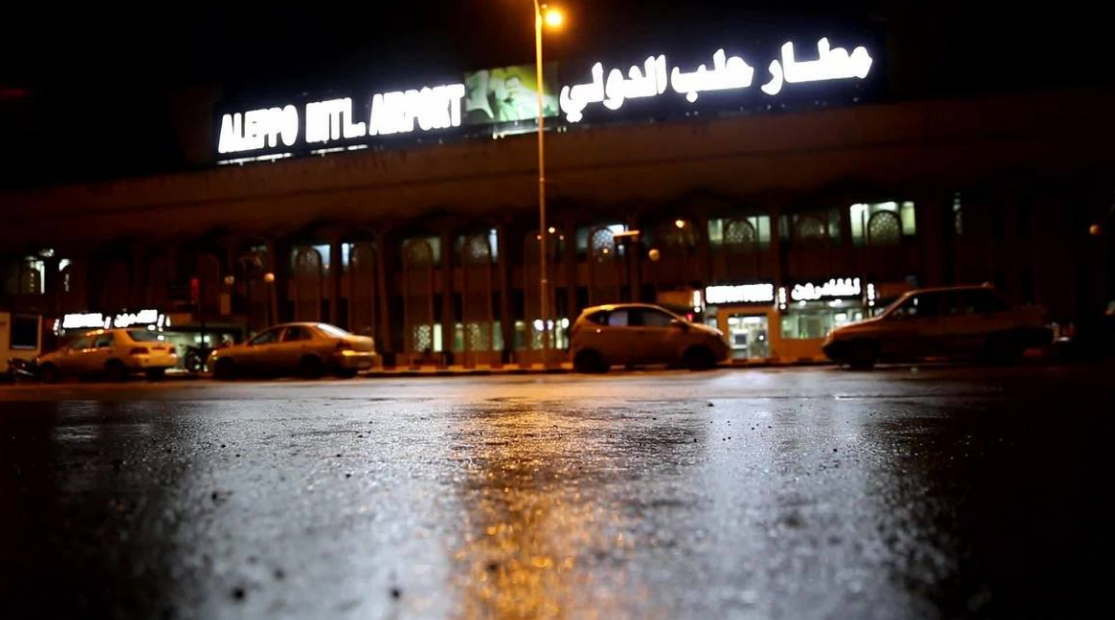 الدفاع السورية تعلن اغلاق مطار حلب بعد الهجوم الإسرائيلي الدفاع السورية تعلن اغلاق مطار حلب بعد الهجوم الإسرائيلي