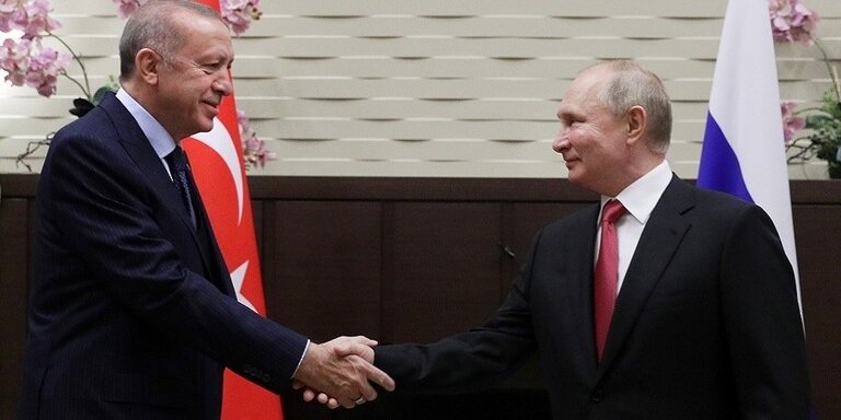 بوتين وأردوغان يبحثان تطورات الأوضاع الدولية والإقليمية بوتين وأردوغان يبحثان تطورات الأوضاع الدولية والإقليمية