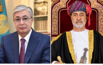 سلطان عمان يبعث رسالة خطية إلى رئيس كازاخستان