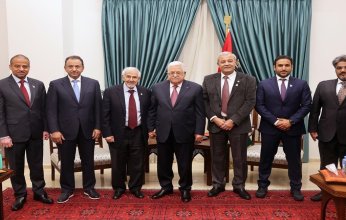 الرئيس الفلسطيني يستقبل وفدًا من جمعية الهلال الأحمر الكويتي