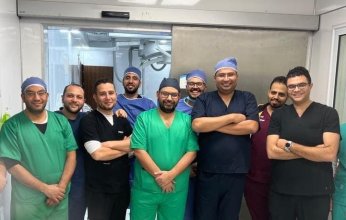 إصلاح تمدد بالشريان الأورطى لمُسِن بإستخدام الدعامات المغطاة ذات الثقوب