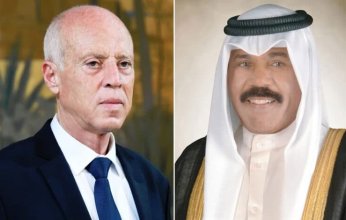 أمير الكويت يتلقى اتصالا هاتفيا من الرئيس التونسي للتهنئة بحلول شهر رمضان المبارك